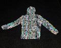 The Reflective Swirl Windbreaker